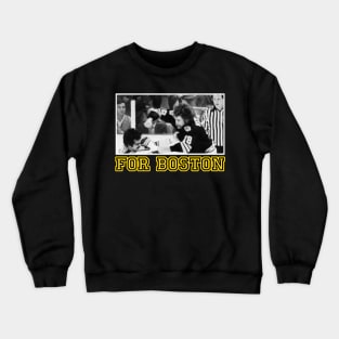 Cyde Track x For Boston Gold Crewneck Sweatshirt